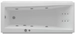 Ванна акриловая Акватек 150х70 аэромассаж, пневмо управление, панель, каркас, слив