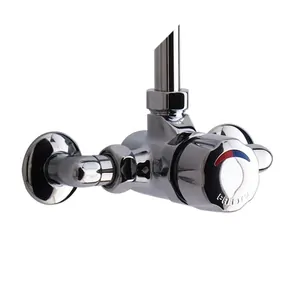 Смеситель для душа Presto S антивандальн,настенный,порционно-нажимной,с внутр.частью,хром 35168