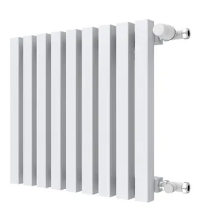 Радиатор КЗТО 40 V 1750-4 R нижнее правое подкл, белый муар QUD40V17504RRAL1Т104S9016