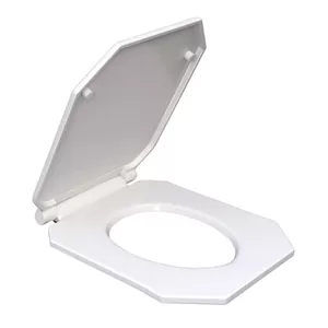 Сиденье для унитаза Caprigo Tempo с микролифтом, дерево, морилка античный орех/хром KFm-47C-B039