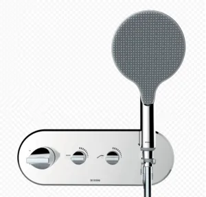 Смеситель для душа Bossini Z00521.030 термостат, на 2 потреб., с руч. душем, хром