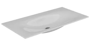 Раковина Keuco 1055х538 накладная на тумбу,без отверстия под смес.,белый33350311000