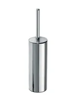 Ёршик для унитаза Bemeta 102313067 подвесной, латунь, щетка черная, цвет: хром