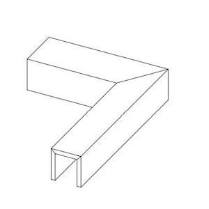 Skyline Cordolo Fumo Mm Rett 13X100 матовая