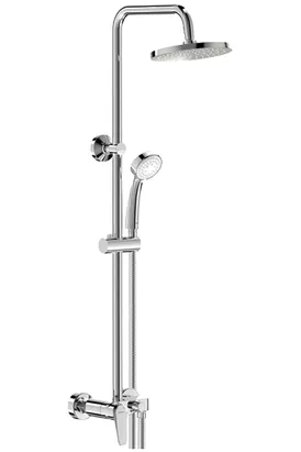 Душевой набор VIDIMA смеситель для душа, верхний и ручной душ, штанга BA271AA