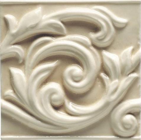 декор Essenze Voluta Magnolia Craquele 13x13