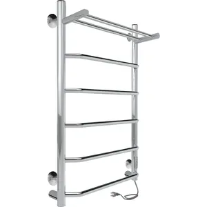 Полотенцесушитель Indigo с/п 800х500 (таймер,скр.монт, унив.подкл) полиров