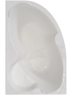 Ванна акриловая Радомир ИРМА (1490х960) левая, белая, с каркасом 2-01-0-1-1-216