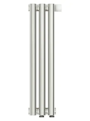 СУНЕРЖА Дизайн радиатор 500х135 (3 секц) нерж.сталь, EU50 нижнее правое, 3/4", 00-0321-5003