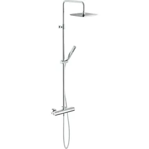 Душевая система NOBILI термостатическая, верхний и ручной душ, шланг, хром SE124030/50CR