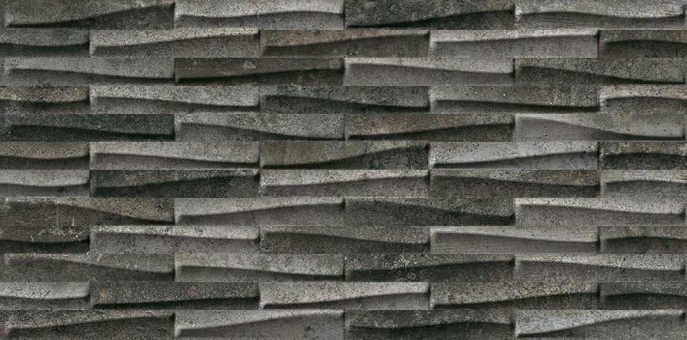 декор Castlestone Muretto Black Ret 30x60