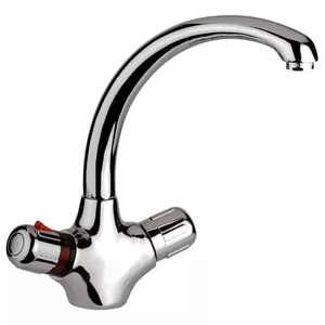 Смеситель для кухни Daniel Thermo TH120CR термостатический, хром