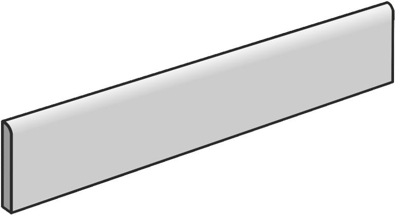Boost White Battiscopa 7.2x60