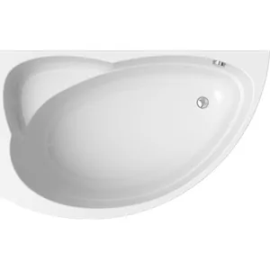 Ванна акриловая Радомир (1600х1000) левая, белая, с каркасом 2-01-0-1-1-214