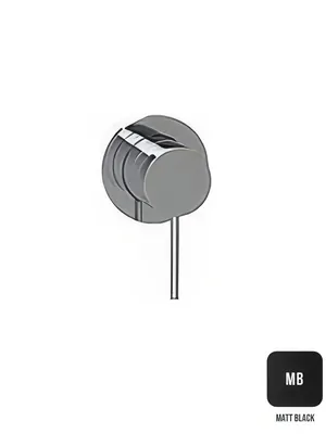 Смеситель для душа Almar монокомандный, цвет черный матовый E180140.MB