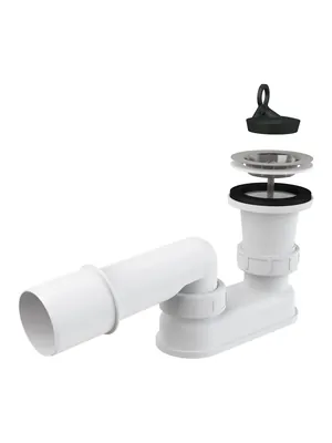 Сифон для душевого поддона Alcaplast A461 D50 пластик, вых.40/50