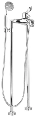 Смеситель CEZARES -VDPM-01-M для ванны, напольный, ручной душ, хром/ручка металл