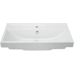 Раковина Aqwella 800 (800х450), белая FST80SLWB01