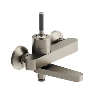 Смеситель DAMIXA для ванны/душа, поворотный излив, никель 291000200