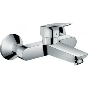 Смеситель Hansgrohe 71225000 настенный для умывальника однозахватный, хром