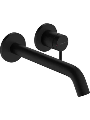 Смеситель Hansgrohe 73351670 225 мм, для умывальника, встраиваемый, черный матовый