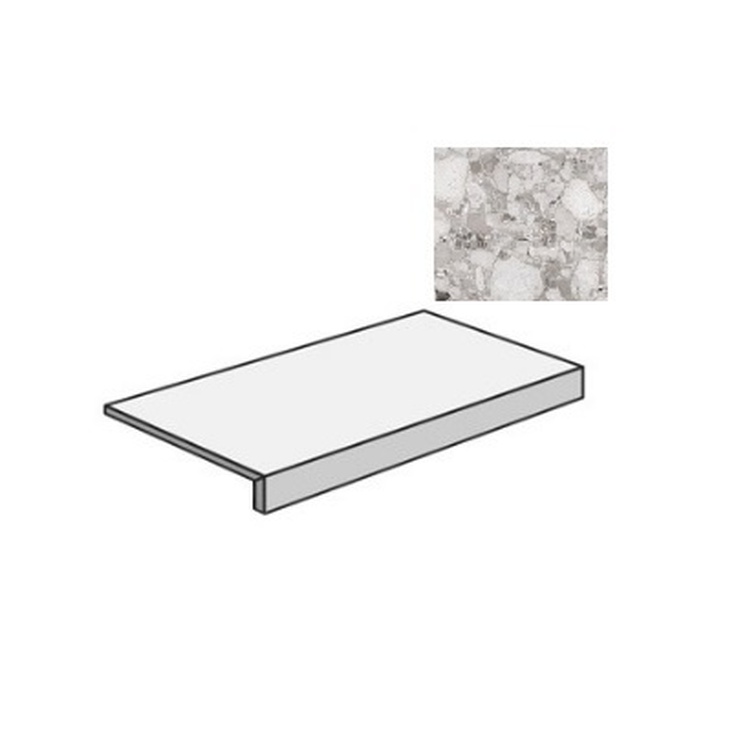 Sant Agostino Venistone CSAGVEGY12 Gradone Grey 33x120 матовая