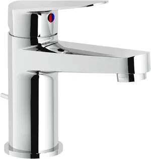 Смеситель NOBILI для раковины, однозахватный, донный клапан, хром BS101118/1CR
