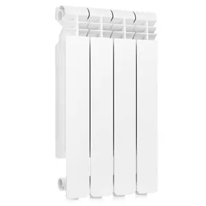 Радиатор алюминиевый GLOBAL 500, 4 секции ВШГ:579х320х80 704 Ватт, белый