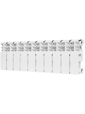 Радиатор биметаллический ROMMER 200 10 секций, RBM-3210-020010