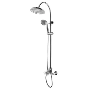 Душевая система Lemark LM5762C смеситель для ванны/душа, верхний и ручной душ, хром