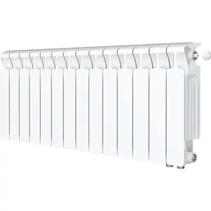 Радиатор биметаллический Rifar Ventil MVR 300 нижнее правое подкл, 14 секций, 50мм RM30014НП50