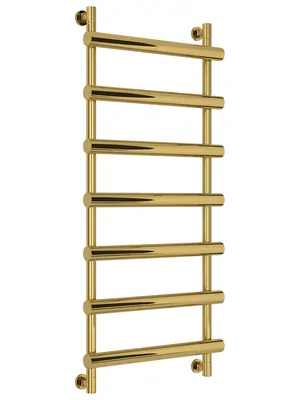 СУНЕРЖА Полотенцесушитель 1200х500 (7 ступ.) золото, универсальное подкл. 3/4" 03-0226-1250