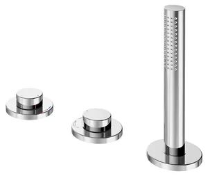 Смеситель на борт ванны Keuco встраиваемый, на 3 отверстия, хром 51530 010500