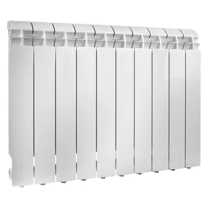 Радиатор алюминиевый, 10 секций GLOBAL - R 500 прав. нижнее подключение, 1950 Вт