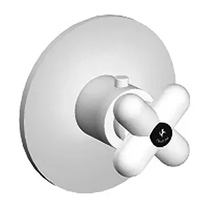 Смеситель для душа Fantini 60290600B термостат, встраиваемый, внешняя часть, белый мат