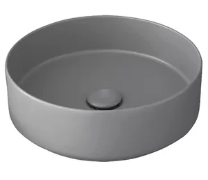 Раковина накладная Cielo (400х400х125) цвет Brina, круглая SHCOLAT40 Brina