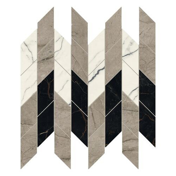 Atlas Concorde Russia Forte Dei Marmi 600110000974 Waterfall Lapp Rett 28,4x30,8 полуполированная