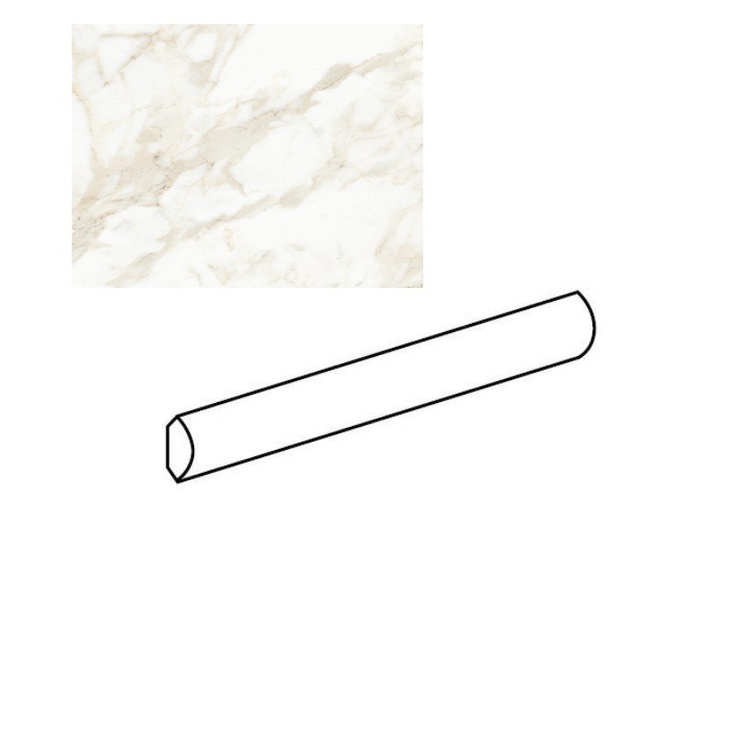 Sant Agostino Themar CSAQRVGD30 Quarter Round Venato Gold 1,3x30 матовая