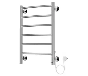 Полотенцесушитель ROYAL THERMO Классика П16 (450х650) встроен. диммер, 90 Вт, нерж.сталь