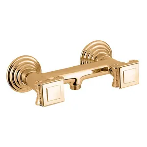 Смеситель CEZARES -DS-03/24-O для душа, двухзахватный, золото 24 карат/ручки металл