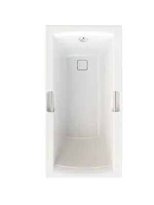 Ванна акриловая Triton (1500х750) без каркаса, с ручками, со сливом-переливом V86O+CK60PF