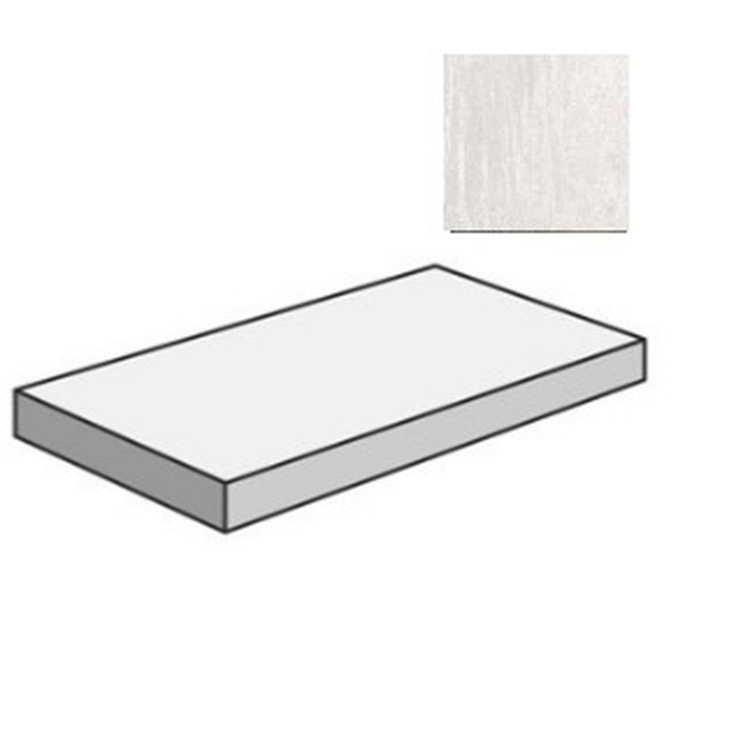 Sant Agostino Dripart CSAGDDTT12 Gradone Angolare Dx Titanium 33x120 матовая