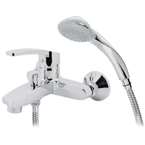 Смеситель для ванны VARION Armaturen 9620 78 3 настенный однозахватный с ручным душем