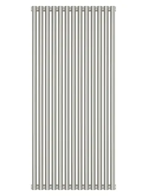 СУНЕРЖА Дизайн радиатор 1200х585 (13 секц) нерж.сталь, универ. подкл., 1/2", 00-0332-1213
