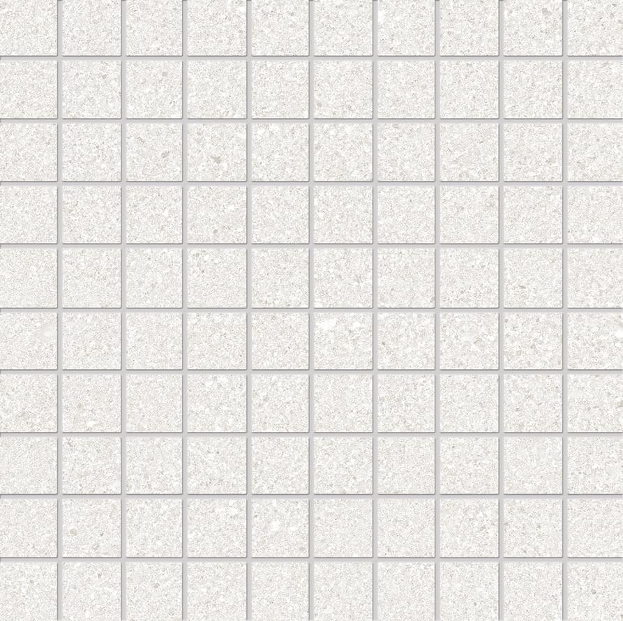 мозаика Grain Stone Mosaico 3x3 Fine Grain White Naturale 30x30