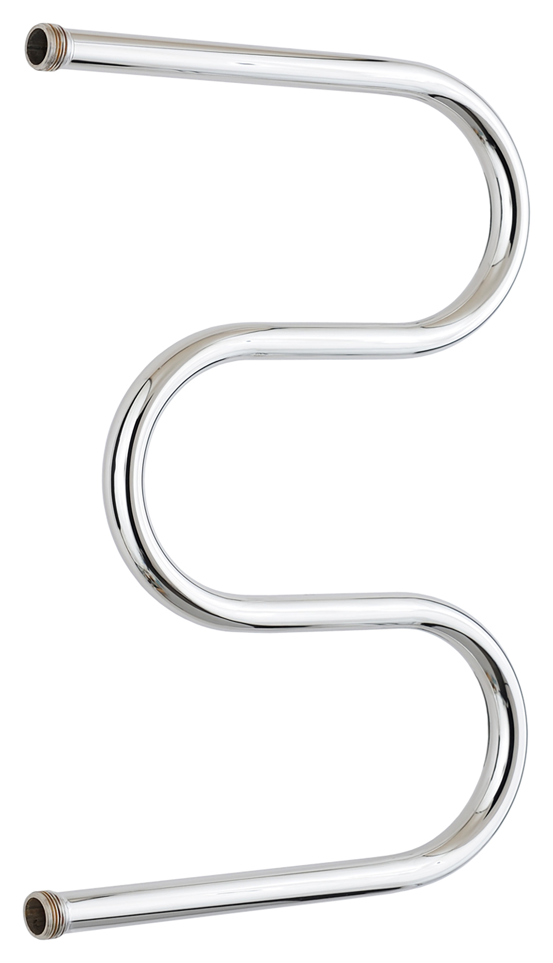 Полотенцесушитель водяной СТИЛЬЕ М-обр. 600x400 мм резьба-сгон 1 нержавеющая сталь