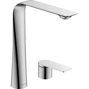 Смеситель для умывальника Duravit XL двухсекционный, ручка-рычаг, хром D11130002010