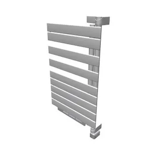 Полотенцесушитель стальной Zehnder ROEL-100-55/IPS (968х550) электрический, цвет: белый