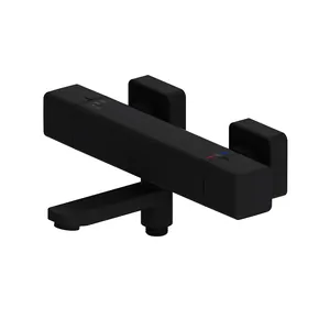 Смеситель Damixa для ванны/душа, с термостатом черный 533000300