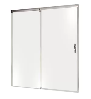 Душевая дверь HUPPE Elegance 1100х2000 левая, глянцевый хром/стекло прозрачное 401413.092.321